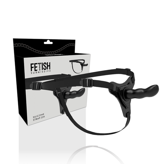 FETISSINEN ALISTUVAT VALJAAT - MUSTA SILIKONI G-PISTE 16 CM