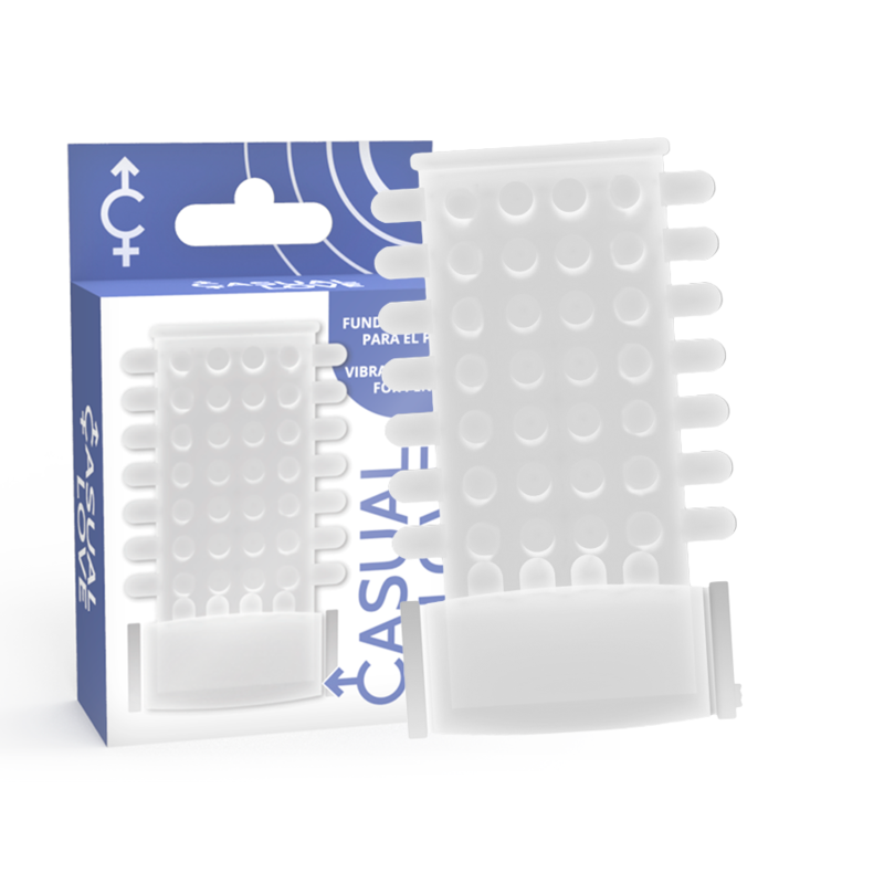 CASUAL LOVE - LÄPINÄKYVÄ VÄRISEVÄ RENGASHUKKA