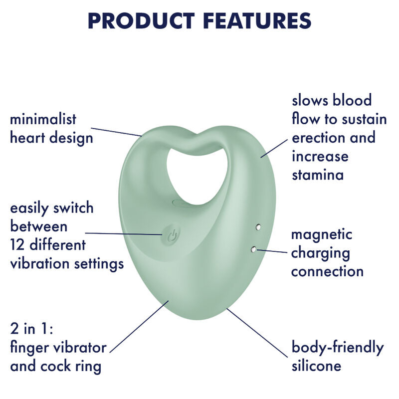SATISFYER - TÄYDELLINEN PARI 3 VIHREÄÄ