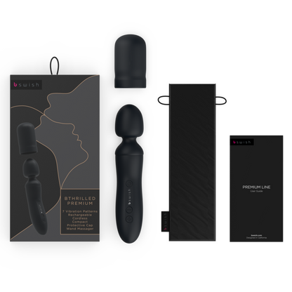 B SWISH - BTHRILLED VIBRAATORISAUVA PREMIUM MUSTA