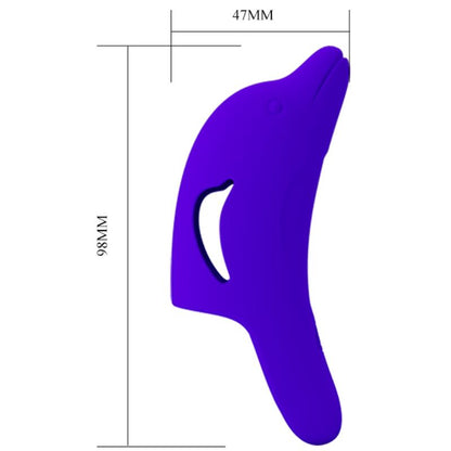 KAUNIS RAKASTUS - DELPHINI TEHOKAS TUMMANSININEN SORMISTIMULAATTORI