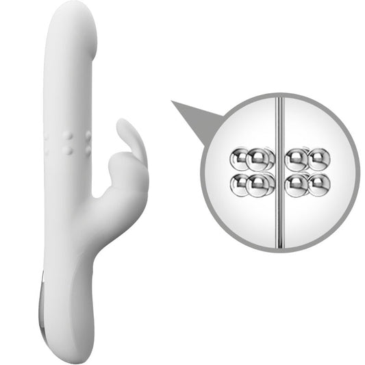 PRETTY LOVE - REESE-VIBRAATTORI HOPEALLA PYÖRIMISELLÄ