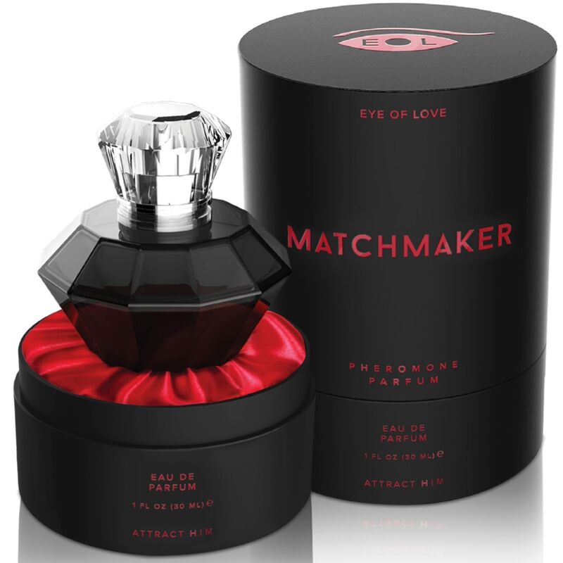 EYE OF LOVE - MATCHMAKER BLACK DIAMOND LGBTQ -FEROMONEJA HAJUSTEITA MIEHILLE 30 ML