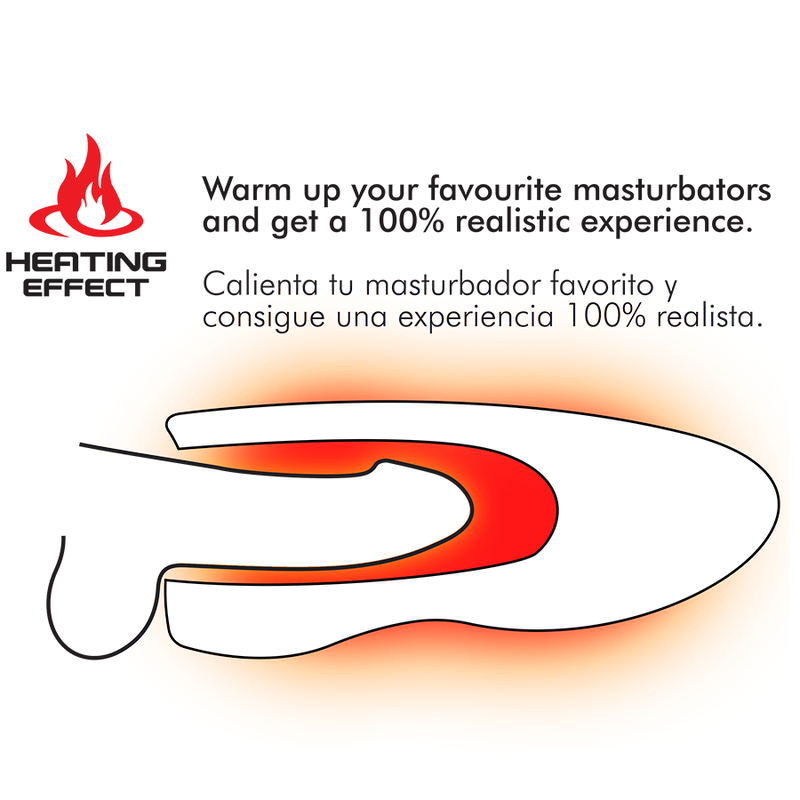 JAMYJOB - SPIN-X VÄRMANDE OCH ROTERANDE MATURBATOR