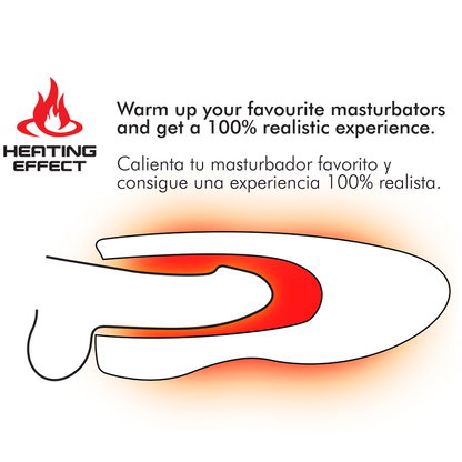 JAMYJOB - SPIN-X VÄRMANDE OCH ROTERANDE MATURBATOR