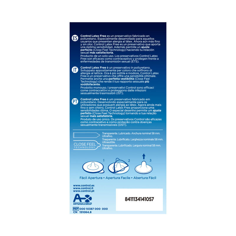 CONTROL - ILMAISIA SYNTTILAISIA LATEKSIKONDOMEJA 5 KPL