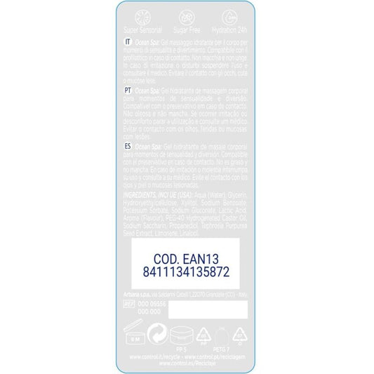 CONTROL - 2 EN 1 HIERONTA JA NAUTI VÄLIMERI 200 ML