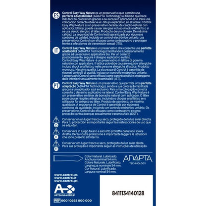 CONTROL - NATURE EASY WAY 10 YKSIKKÖÄ