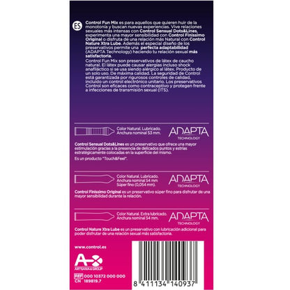 CONTROL - FEEL HAUSKAA MIX 6 UDS