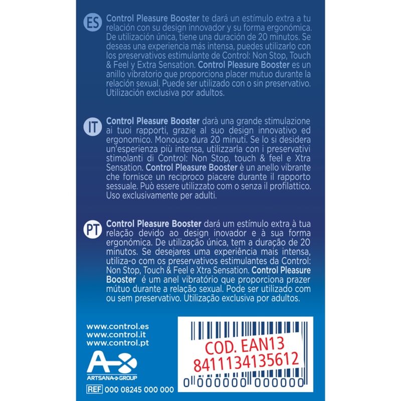 CONTROL - NAUTINNON TEHOSTAJA VIBRAATORENGAS