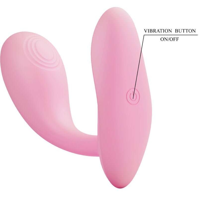 PRETTY LOVE - BAIRD G-SPOT 12 VIBRATIONER UPPLADDNINGSBAR ROSA APP