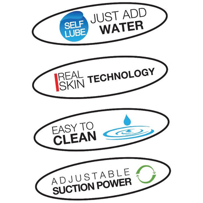 PRIVAT - MAsturbator våt kattunge självsmörjande att ta med