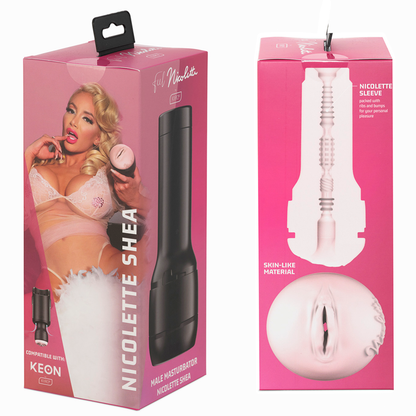 KIIROO - KEON + FEEL NICOLETTE SHEA STROKER + AQUA KVALITETSGLIDMEDEL 50 ML 