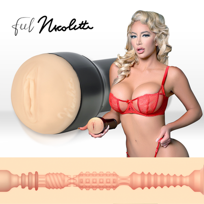 KIIROO - KEON + FEEL NICOLETTE SHEA STROKER + AQUA KVALITETSGLIDMEDEL 50 ML 