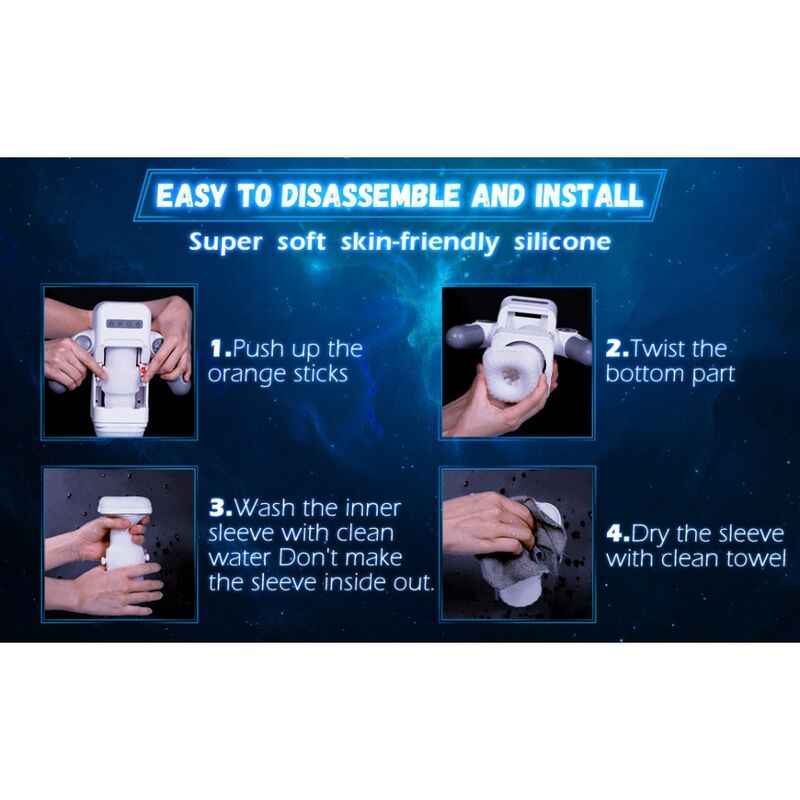 GAME CUP - TYÖNTÄVÄ VÄRÄHTELYMASTURBAATORI LÄMMITYSTOIMINNOLLA JA LIIKKUVALLA TUELLA - MUSTA