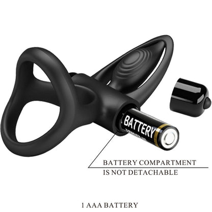 PRETTY LOVE - VÄRINÄRENGAS 10 VÄRINÄÄ MUSTA SILIKONI