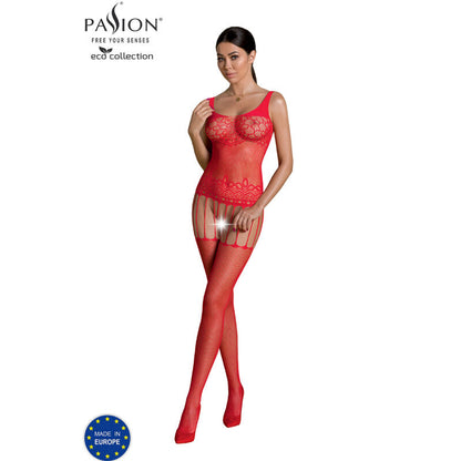 PASSION - ECO COLLECTION BODYSTOCKING ECO BS001 SVART
