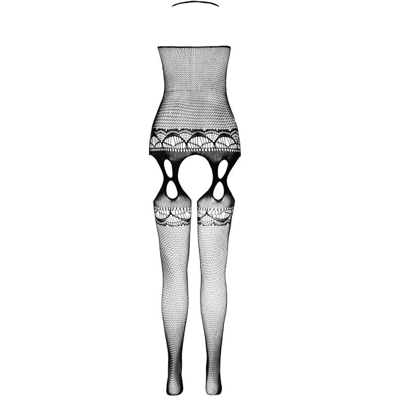 PASSION - ECO COLLECTION -bodystocking ECO BS006 MUSTA