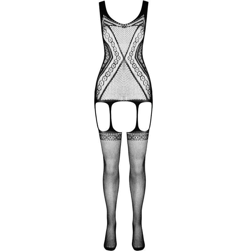 PASSION - ECO COLLECTION -bodystocking ECO BS007 MUSTA