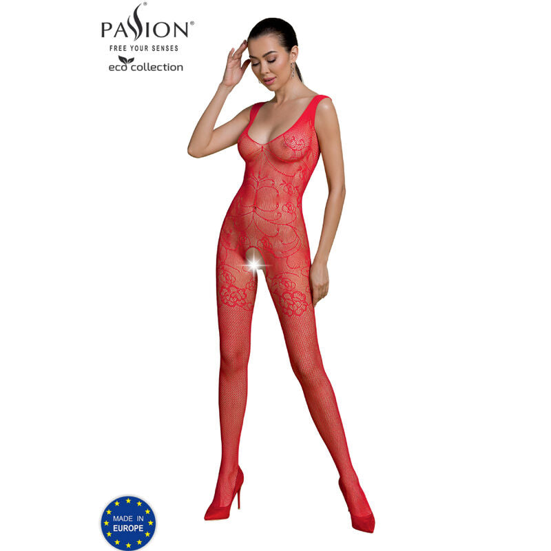 PASSION - ECO COLLECTION -bodystocking ECO BS012 valkoinen
