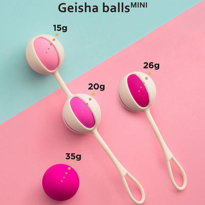 G-VIBE - 4 GEISHA-PALLON PAKETTI, MINI, VIOLETTI