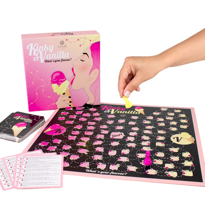 SALAINEN LEIKKI - PELI KINKY TAI VANILJA /ES/EN/FR/DE/IT/PT/NL/