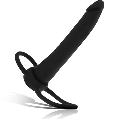 MYTOLOGI - COBI ONYX ANAL DILDO MED KUK OCH TESTIKELRING 13 SILIKON CM