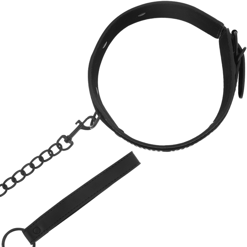 INTENSIV - FETISCH VEGANSKT LÄDERHALSBAND