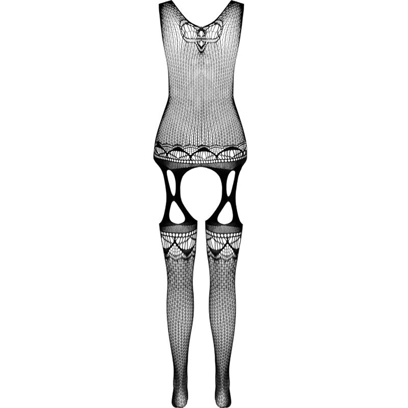 PASSION - BS099 MUSTA BODYSTOCK-HOUSUT, YKSI KOKO