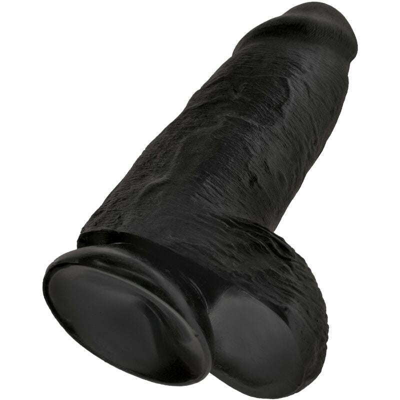 KING COCK - PUHKEA REALISTINEN PENIS 23 CM MUSTA