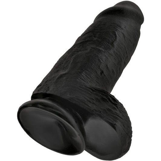 KING COCK - PUHKEA REALISTINEN PENIS 23 CM MUSTA