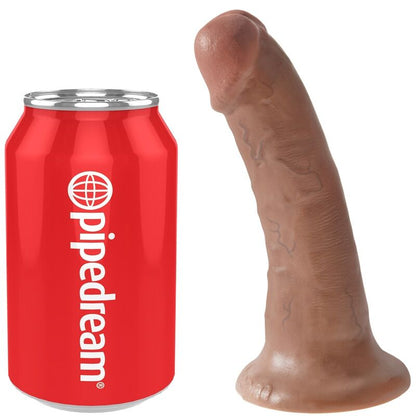 KING COCK - REALISTINEN PENIS 15 CM KARAMELLI