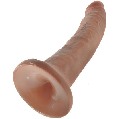 KING COCK - REALISTINEN PENIS 17,5 CM KARAMELLI