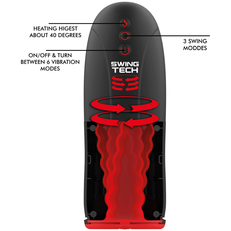 JAMYJOB - SWING-R VÄRMEFFEKT, SWINGTEKNIK OCH VIBRATIONSMASTURBATOR