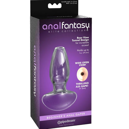 ANAL FANTASY ELITE COLLECTION - ANALGAPERDILATOR FÖR NYBÖRJARE KRISTALLSTORLEK S
