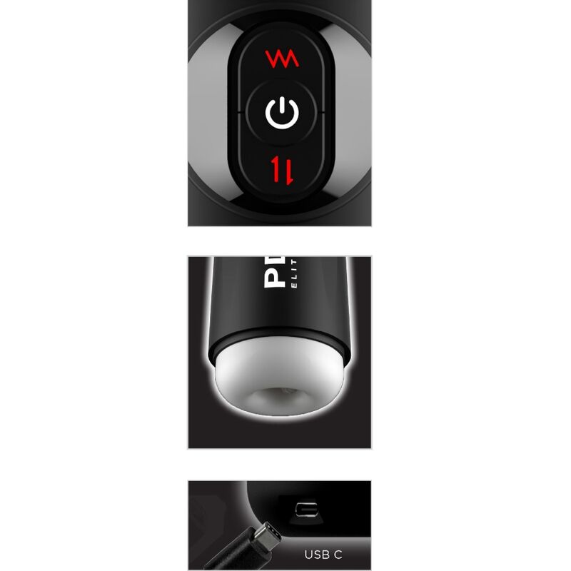 PDX ELITE - STROKER MOTO-MILKER -VIBRAATTORI