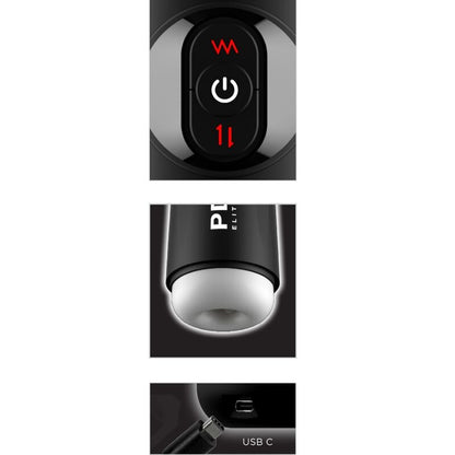 PDX ELITE - STROKER MOTO-MILKER -VIBRAATTORI