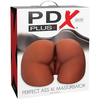 PDX PLUS - PERFECT ASS XL KAKSOISSÄPPÄINEN RUSKEA MASTURBAATORI