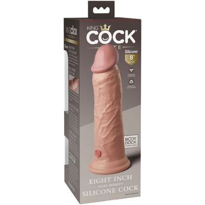KING COCK - ELITE REALISTINEN SILIKONIDILDO 20,3 CM