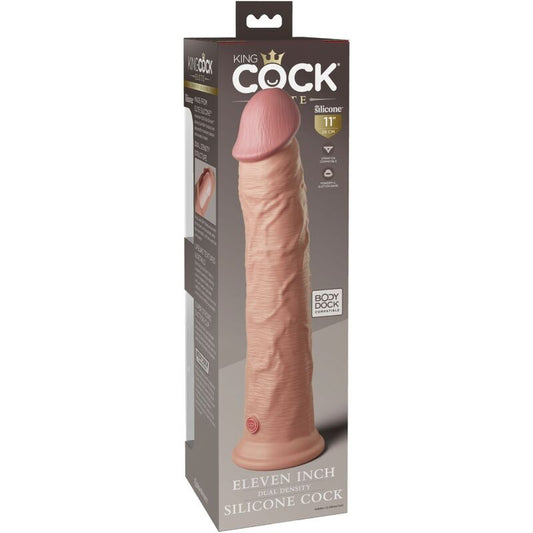 KING COCK - ELITE REALISTINEN SILIKONIDILDO 28 CM