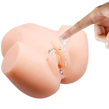 CRAZY BULL - REALISTINEN VAGINA JA PERÄAUKKO KAKSOISVÄRINÄ