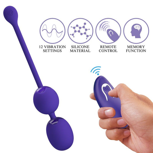 PRETTY LOVE - WILLIE YOUTH KAUKOSÄÄDETTÄVÄT PALLOT &amp; VIOLETTI TÄRINÄ