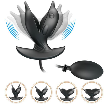 PRETTY LOVE - TÄYTETTÄVÄ JA LADATTAVA DELFIN-ANAALITULPPA