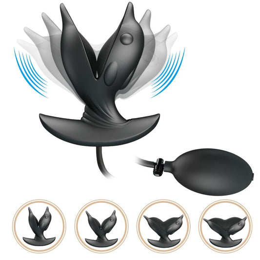 PRETTY LOVE - TÄYTETTÄVÄ JA LADATTAVA DELFIN-ANAALITULPPA