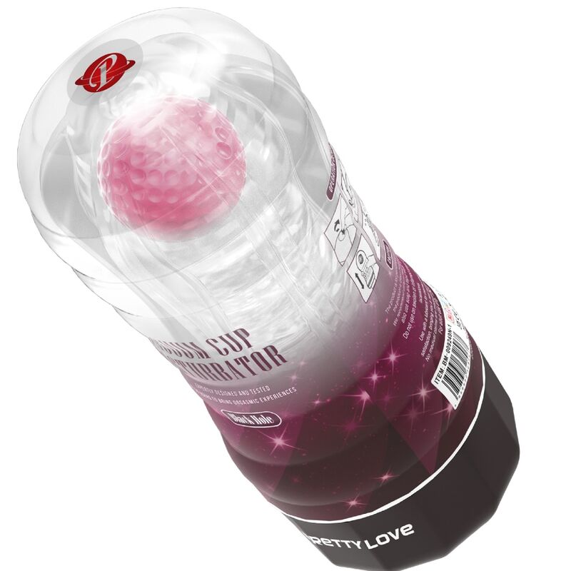 PRETTY LOVE - VAALEANPUNAINEN MASTURBAATORIN SUOJA