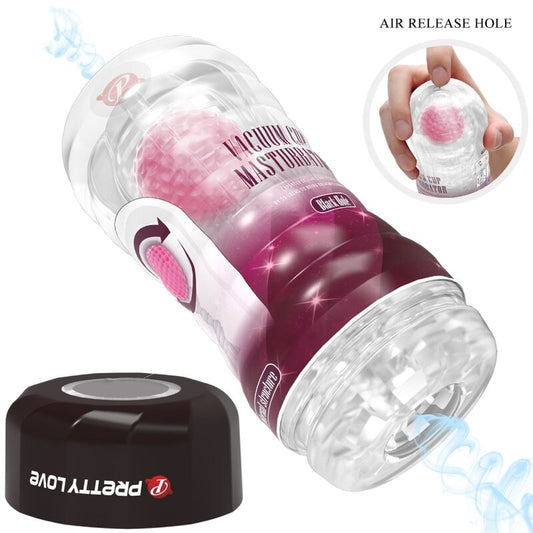 PRETTY LOVE - VAALEANPUNAINEN MASTURBAATORIN SUOJA