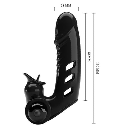 PRETTY LOVE - CORBIN MUSTA VIBRAATORIN SORMISUOJA