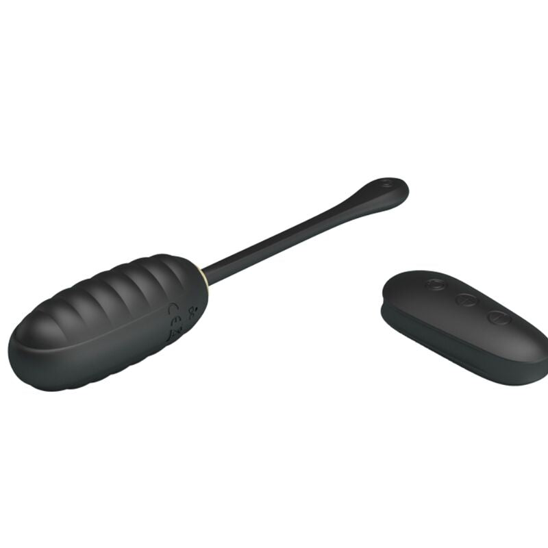 KAUNIS RAKKAUDEN - DOREEN LUXURY LADATTAVA VÄRISEVÄ MUNA MUSTA KAUKOSÄÄDIN