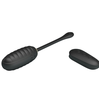 KAUNIS RAKKAUDEN - DOREEN LUXURY LADATTAVA VÄRISEVÄ MUNA MUSTA KAUKOSÄÄDIN