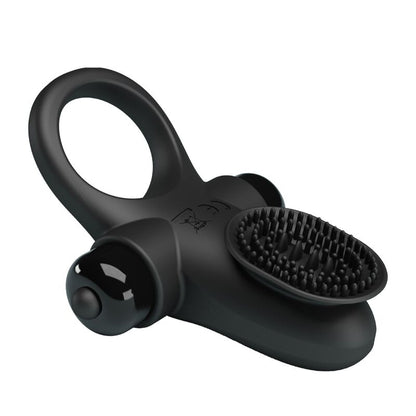 PRETTY LOVE - VIBRATORRING II FÖR DEN SVARTA PENISSEN